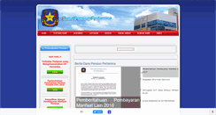Desktop Screenshot of dp-pertamina.com